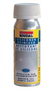 Фото Soudal Очиститель силикона 104452 Средство для очистки и обновления силиконовых швов (100 мл)