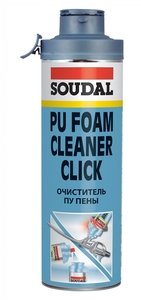 Фото Soudal Foam Cleaner Click&Clean 124180 Очиститель монтажной пены (Click&Fix, 500 мл)