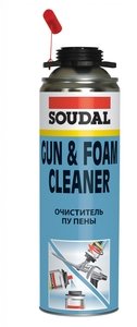 Фото Soudal Gun&Foam Cleaner 122716 Очиститель монтажной пены (500 мл)