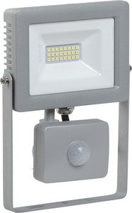 Фото IEK LPDO702-20-K03 Прожектор СДО 07-20Д светодиодный (серый, с датчиком движения, IP44)