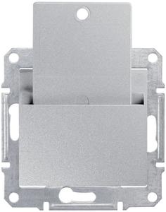 Фото Schneider Electric Sedna SDN1900160 Выключатель для ключ-карты (10 А, под рамку, скрытая установка, алюминий)