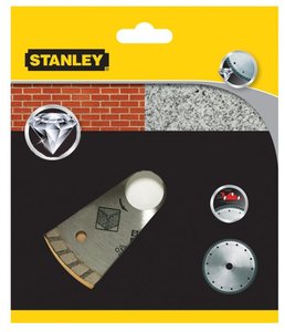 Фото Stanley STA38002-XJ Диск отрезной алмазный по керамике 115x22.2 мм (сухая резка, сплошной)