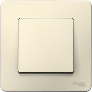 Фото Schneider Electric Blanca BLNVS006102 Выключатель одноклавишный (6 А, в сборе, скрытая установка, молоко)