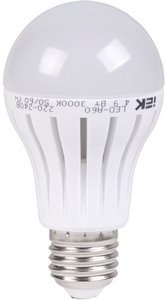 Фото IEK LLP-A60-5-230-30-E27 Лампа светодиодная PRO A60 шар 4.9Вт 400Лм 230В 3000К E27 (блистер)