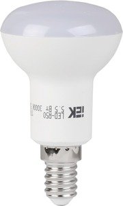 Фото IEK LL-R50-5-230-40-E14 Лампа светодиодная PRO R50 рефлектор 5.5Вт 420Лм 230В 4000К E14 (коробка)
