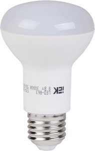 Фото IEK LL-R63-8-230-27-E27 Лампа светодиодная PRO R63 рефлектор 8Вт 600Лм 230В 3000К E27 (коробка)