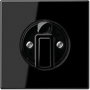 Фото Jung LS990 LS941SW Крышка для поворотного выключателя и таймера (черная)