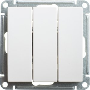 Фото Schneider Electric W59 VS0510-351-1-86 Выключатель трехклавишный (10 А, под рамку, скрытая установка, белый)