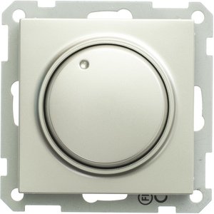 Фото Schneider Electric W59 SR-5S0-4-86 Светорегулятор поворотный (300 Вт, R+C, под рамку, скрытая установка, шампань)