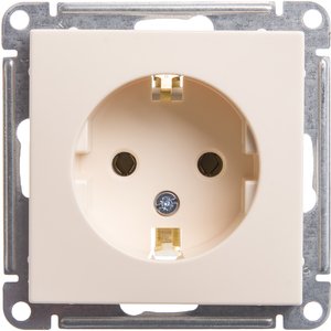 Фото Schneider Electric W59 RS16-154-2-86 Розетка с заземляющим контактом (16 А, под рамку, скрытая установка, слоновая кость)