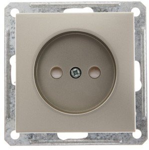 Фото Schneider Electric W59 RS16-151-4-86 Розетка со шторками (16 А, под рамку, скрытая установка, шампань)