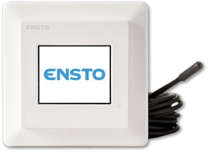 Фото Ensto ECO16TOUCH Термостат для теплых полов +5…+40°С (16 А, 3600Вт, в сборе, скрытая установка, белый)