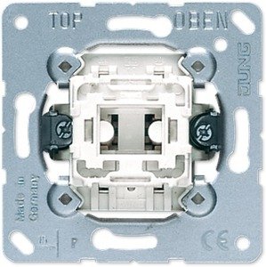 Фото Jung 507U Выключатель одноклавишный перекрестный (10 А, механизм, с/у)