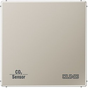 Фото Jung CO2ES2178 Сенсор климатический CO2 (под рамку, скрытая установка, сталь)