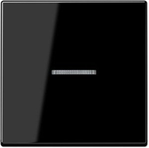 Фото Jung A500 A590KO5SW Клавиша одиночная с линзой (черная)