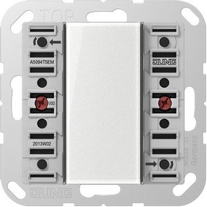 Фото Jung A500 A5094TSEM Модуль кнопочный дополнительный KNX 4 группы (скрытая установка, механизм)