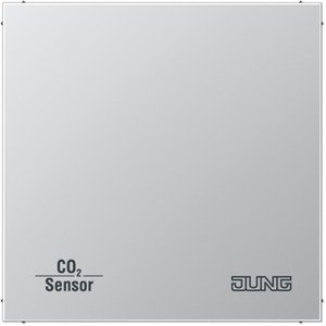 Фото Jung CO2AL2178 Датчик CO2 (под рамку, скрытая установка, алюминий)