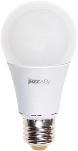 Фото Jazzway 1033192 Лампа светодиодная (LED) «груша» d60мм E27 240° 7Вт 220-230В матовая нейтральная холодно-белая 5000К