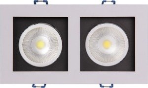 Фото Jazzway 5005655 Светильник PSP-S 212 2x8W 4000K 24° White IP40