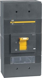 Фото IEK SVA61-3-1600-R ВА88-43 Автоматический выключатель 3Р 1600А 50кА c МР 211