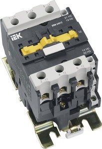 Фото IEK KKM31-040-110-11 Контактор КМИ-34012 40А 110В/АС3 1НО,1НЗ