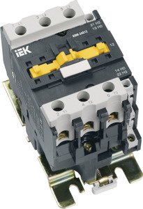 Фото IEK KKM31-050-400-11 Контактор КМИ-35012 50А 400В/АС3 1НО,1НЗ