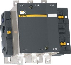 Фото IEK KKT50-115-400-10 Контактор КТИ-5115 115А 400В/АС3