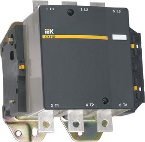 Фото IEK KKT60-400-230-10 Контактор КТИ-6400 400А 230В/АС3