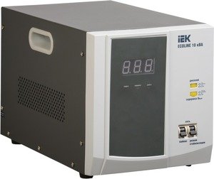 Фото IEK IVS26-1-10000 Стабилизатор напряжения переносной серии Ecoline 10 кВА