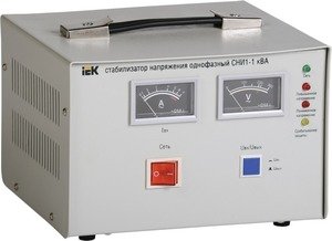 Фото IEK IVS10-1-01000 Стабилизатор напряжения СНИ1-1 кВА однофазный