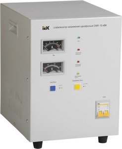 Фото IEK IVS10-1-10000 Стабилизатор напряжения СНИ1-10 кВА однофазный