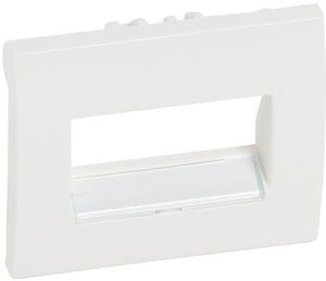 Фото Legrand Galea Life 777075 Крышка розетки компьютерной (2хRJ45/RJ11, white)