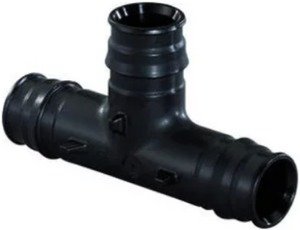 Фото Uponor Q&E 1008684 Тройник PPSU равнопроходной (d16 мм, 6 PN)