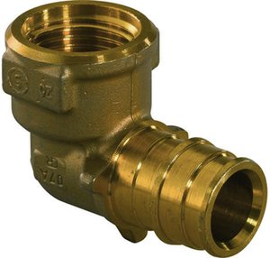 Фото Uponor 1023023 Угольник 16-1/2" ВР (латунь)