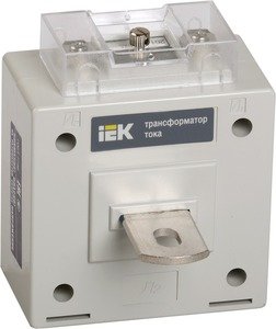 Фото IEK ITP10-3-05-0100 Трансформатор тока ТОП-0 66 100-5А 5ВА класс 0 5S ИЭК