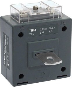 Фото IEK ITT10-2-05-0100 Трансформатор тока ТТИ-А 0 5 100-5А ИЭК