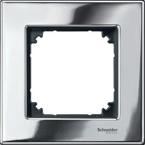 Фото Schneider Electric Merten M-Elegance MTN403139 Рамка 1-постовая (универсальная, хром)