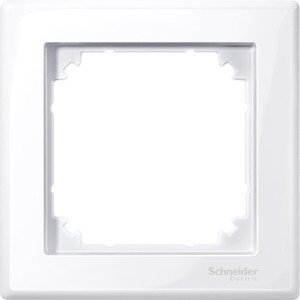Фото Schneider Electric Merten M-Smart MTN478125 Рамка 1-постовая (универсальная, белый)