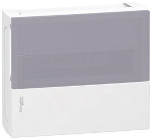 Фото Schneider Electric MIP12112 MINI PRAGMA ЩИТ НАВЕСНОЙ С БЕЛОЙ ДВ. 1РЯД/12МОД,IP40,IK07,63А,2 клеммы,Италия