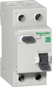 Фото Schneider Electric Easy9 EZ9D34620 Автоматический выключатель дифференциального тока однополюсный+N 20А (тип AC, 4.5 кА)