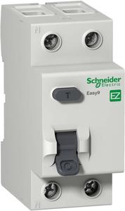 Фото Schneider Electric Easy9 EZ9R34263 Выключатель дифференциального тока двухполюсный 63А 30мА (тип AC)