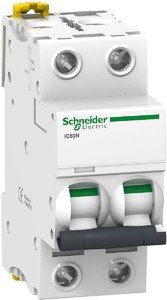 Фото Schneider Electric Acti 9 A9F73201 Автоматический выключатель двухполюсный 1А (6 кА, B)
