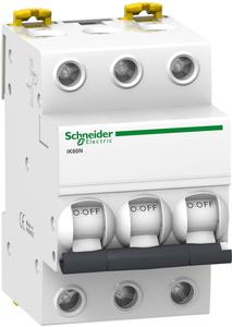 Фото Schneider Electric Acti 9 A9K24310 Автоматический выключатель трехполюсный 10А (6 кА, C)
