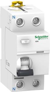 Фото Schneider Electric Acti 9 A9R50225 Выключатель дифференциального тока двухполюсный 25А 30мА (тип AC)
