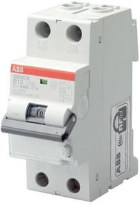 Фото ABB DS202C 2CSR252140R1064 Автоматический выключатель дифференциального тока двухполюсный 6А (тип A, 6 кА)