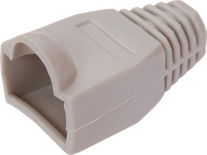 Фото IEK CS4-11 ITK Колпачок изолирующий для разъема RJ45, PVC, СЕРЫЙ