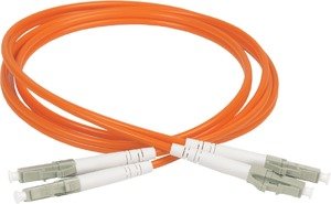 Фото IEK FPC50-LCU-LCU-C2L-1M ITK Оптический коммутационный соединительный шнур (патч-корд), для многомодового кабеля (MM), 50/125 (OM2), LC/UPC-LC/UPC, двойного исполнения (Duplex), LSZH, 1м
