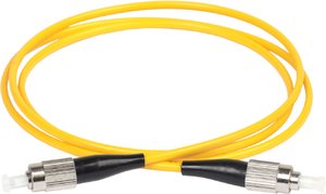 Фото IEK FPC09-FCU-FCU-C1L-2M ITK Оптический коммутационный соединительный шнур (патч-корд), для одномодового кабеля (SM), 9/125 (OS2), FC/UPC-FC/UPC, одинарного исполнения (Simplex), LSZH, 2м