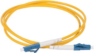 Фото IEK FPC09-LCU-LCU-C1L-2M ITK Оптический коммутационный соединительный шнур (патч-корд), для одномодового кабеля (SM), 9/125 (OS2), LC/UPC-LC/UPC, одинарного исполнения (Simplex), LSZH, 2м