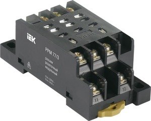 Фото IEK RRP20D-RRM-3 Модульный РАЗЪЁМ РРМ78/3(PYF11A) для РЭК78/3(MY3)